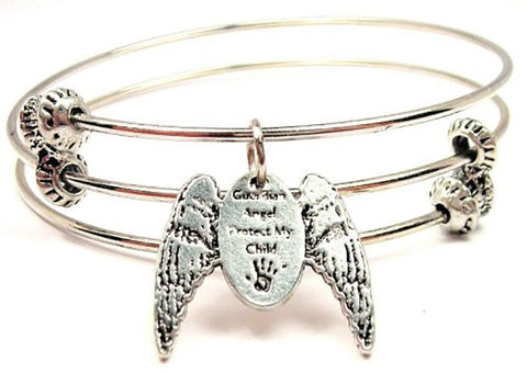 Angel bangle, angel bracelet, angel jewelry, religious bangle, religious bracelet, religious jewelry