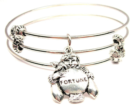 Gypsy Fortune Teller Triple Style Expandable Bangle Bracelet