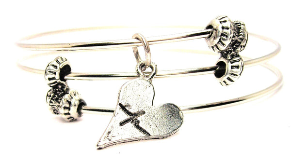 heart jewelry, heart bangles, heart bracelet, Style_Love bracelet, Style_Love jewelry, Style_Love expression jewelry