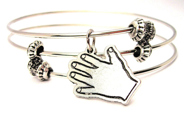 high five bracelet, inspirational jewelry, congratulations bracelet, coaching jewelry