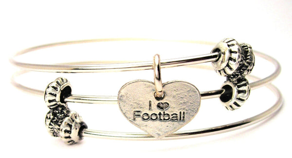 football jewelry, football bracelet, football bangles, sports bracelet, sports jewelry, sports bangles