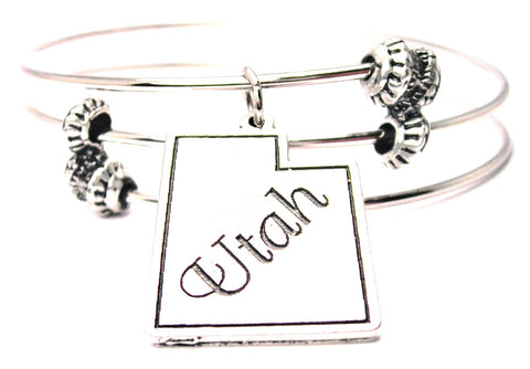 state bangle, state bracelet, state jewelry, hometown bangle, hometown bracelet, hometown jewelry, travel bangle, travel bracelet, travel jewelry