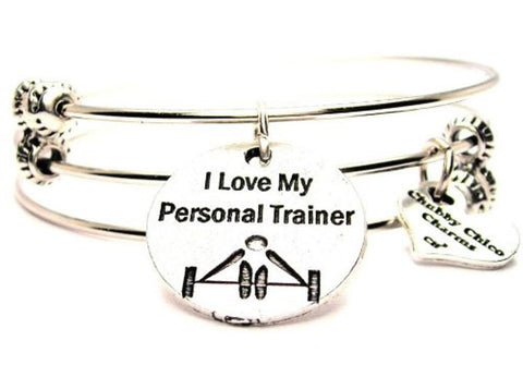 personal trainer bracelet, personal trainer jewelry, career bracelet, wife bracelet, wife jewelry
