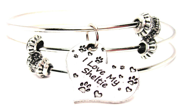 sheltie bracelet, sheltie jewelry, animal rescue jewelry, animal adoption jewelry, dog lover bracelet, dog lover jewelry