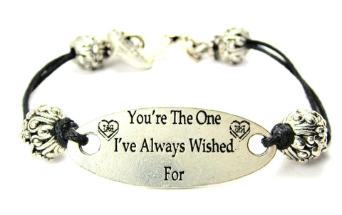 love jewelry, I love you, wishes, wishful, cord bracelet, charm bracelet