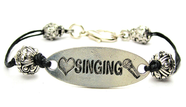 music, music notes, song, music gift, cord bracelet, charm bracelet, , musical, music jewelry,