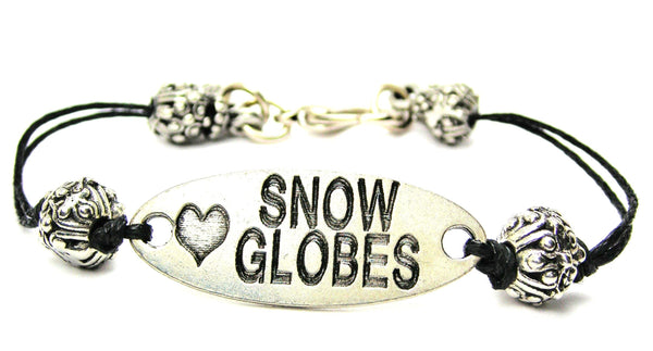 snowing, collectibles, , cord bracelet, charm bracelet,