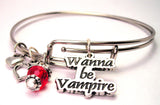 vampire bracelet, vampire jewelry, vampire bangles, Halloween bracelet, Halloween jewelry