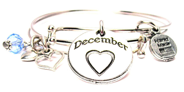 month bracelet, zodiac bracelet, birthday bracelet, birthstone bracelet, December bracelet