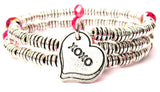 cancer survivor bracelet, cancer survivor jewelry, medical awareness, medical disorder, awareness ribbon