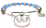 letter w bracelet, letter w bangles, initial bracelet, initial bangles, initial jewelry, letter initial jewelry
