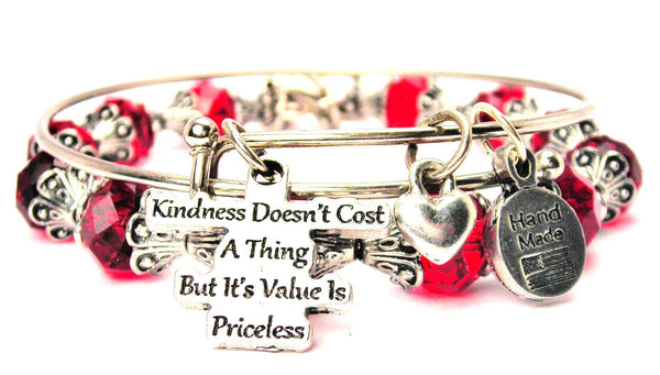 Kindness Doesn't Cost A Thing But Its Value Is Priceless 2 Piece Collection