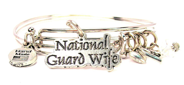 national guard bracelet, national guard wife bracelet, military wife bracelet, military bracelet