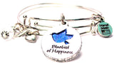 blue bird bracelet, blue bird jewelry, Chinese wisdom jewelry, chinese jewelry