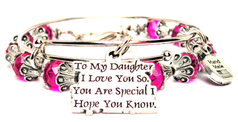 To My Daughter I Love You So You Are Special I Hope You Know 2 Piece Collection