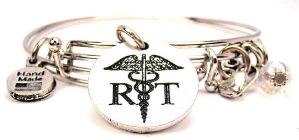 medical bracelet, occupation jewelry, therapist bracelet, respitory bracelet