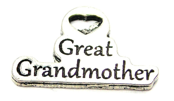 Great Grandmother Genuine American Pewter Charm