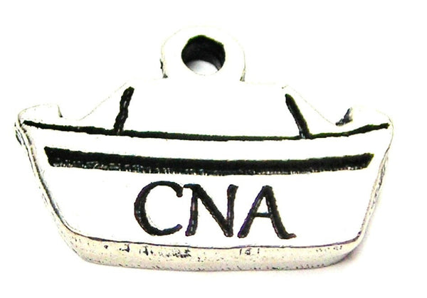 CNA Nurse Hat Genuine American Pewter Charm