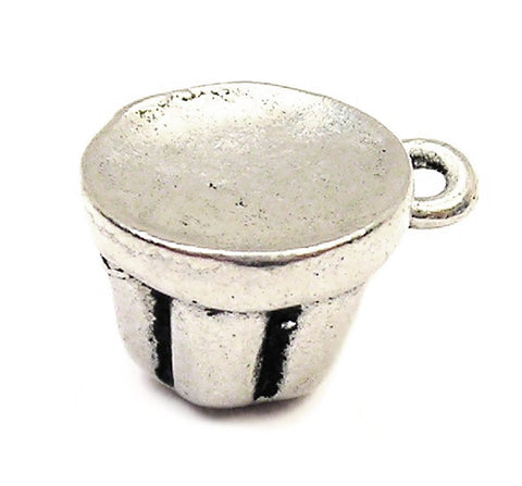 Cream For Coffee Genuine American Pewter Charm