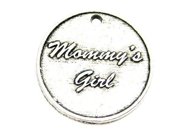 Mommy's Girl' Genuine American Pewter Charm