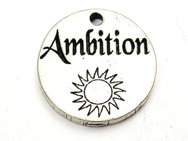 Ambition Genuine American Pewter Charm