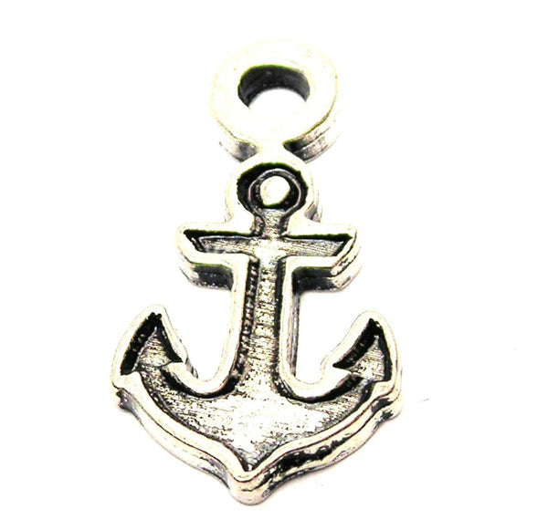Boat Anchor Genuine American Pewter Charm