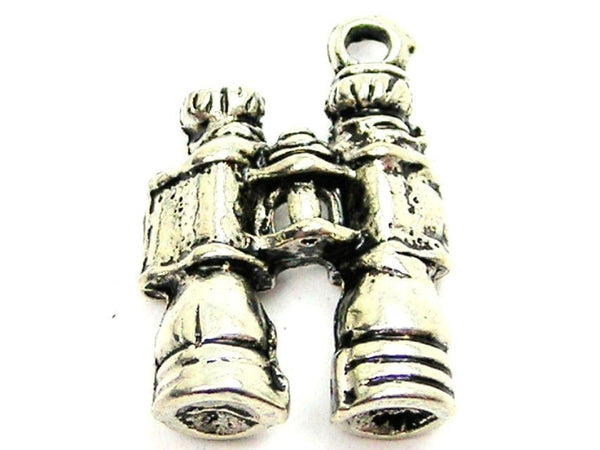 Binoculars Genuine American Pewter Charm
