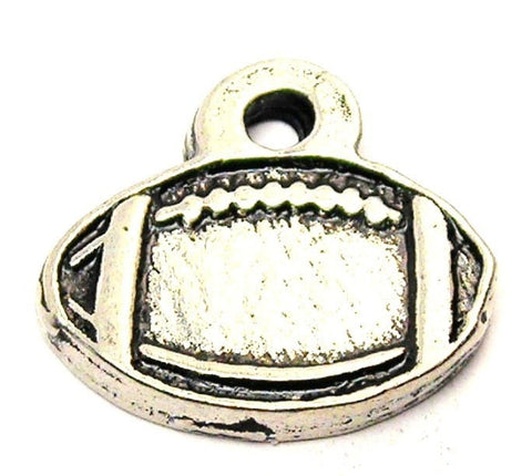 Detailed Football Genuine American Pewter Charm