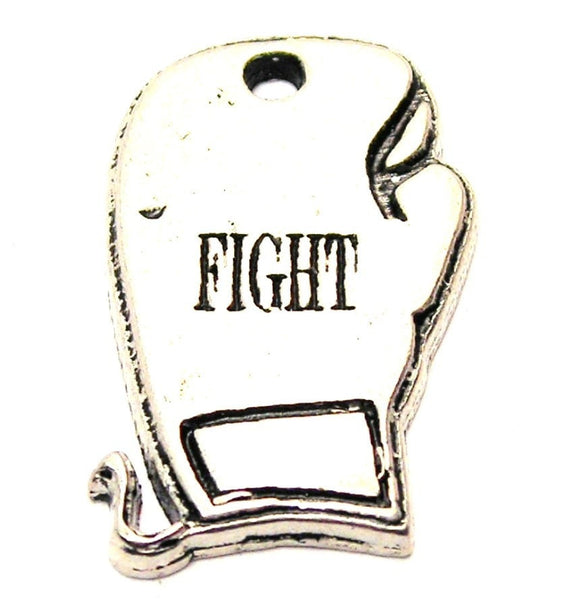 Fight Boxing Glove Genuine American Pewter Charm