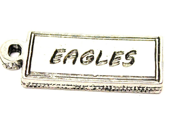 Eagles Tab Genuine American Pewter Charm