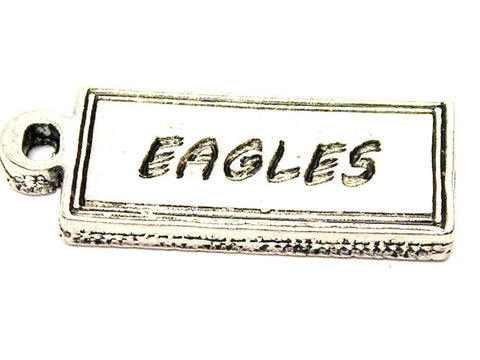 Eagles Tab Genuine American Pewter Charm