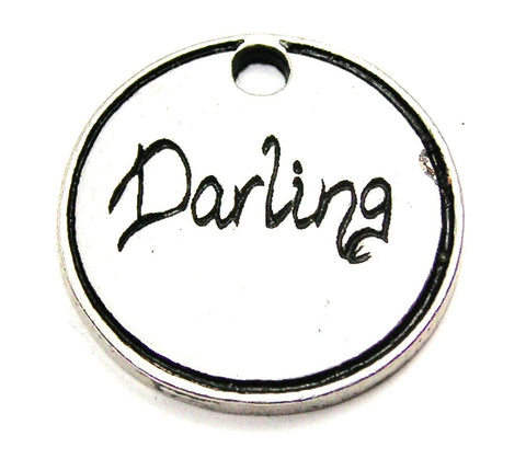 Darling Genuine American Pewter Charm