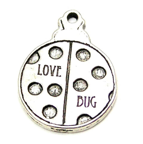 Love Bug Genuine American Pewter Charm