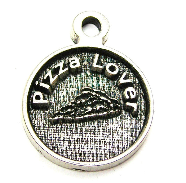 Pizza Lover Genuine American Pewter Charm