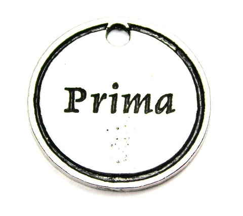 Prima Cousin Genuine American Pewter Charm