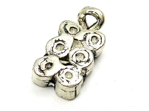 California Rolls Genuine American Pewter Charm