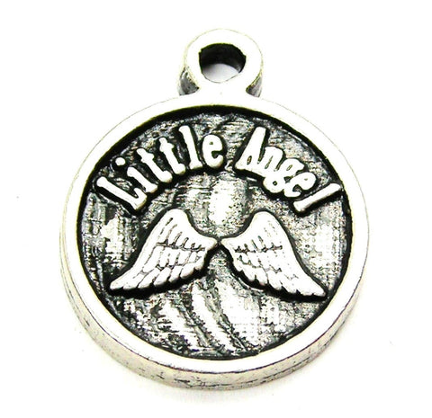 Little Angel Genuine American Pewter Charm