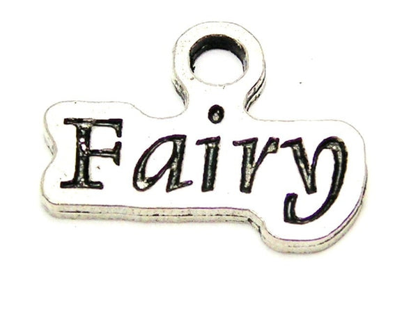 Fairy Stylized Genuine American Pewter Charm