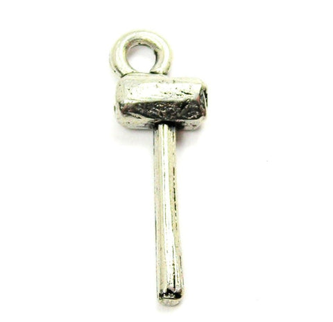 Mallet Genuine American Pewter Charm