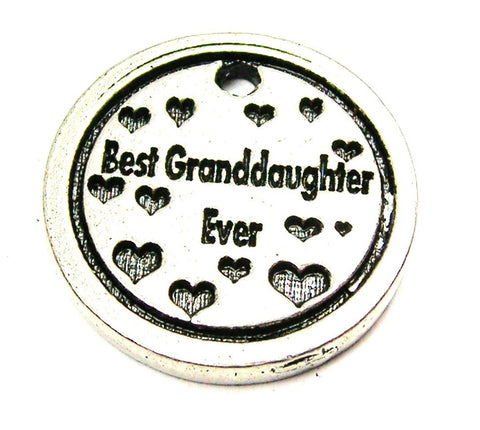 Best Granddaughter Ever Genuine American Pewter Charm