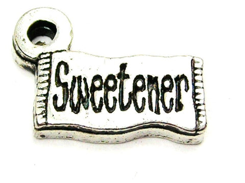 Sweetener Packet Genuine American Pewter Charm