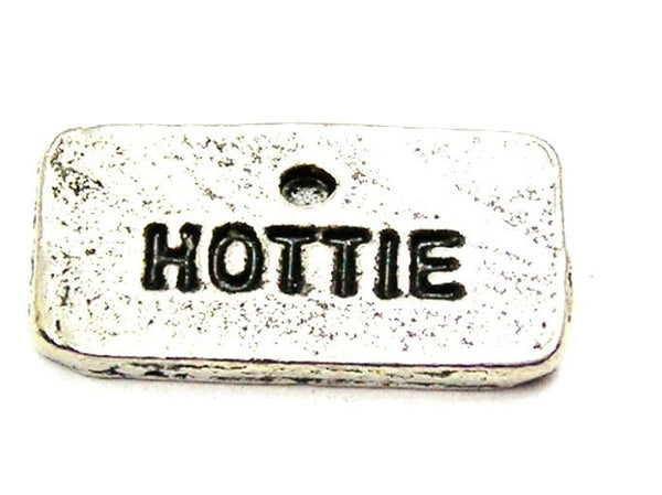 Hottie Tab Genuine American Pewter Charm
