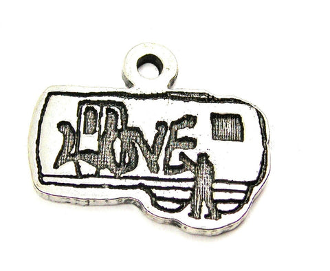 Pewter Charms, American Charms, Charms for bangles, charms for necklaces, charms for jewelry, graffiti charms, tagging charms