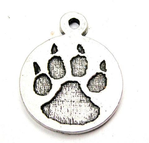 Pewter Charms, American Charms, Charms for bangles, charms for necklaces, charms for jewelry, animal charms, rescue charms, paw print charms