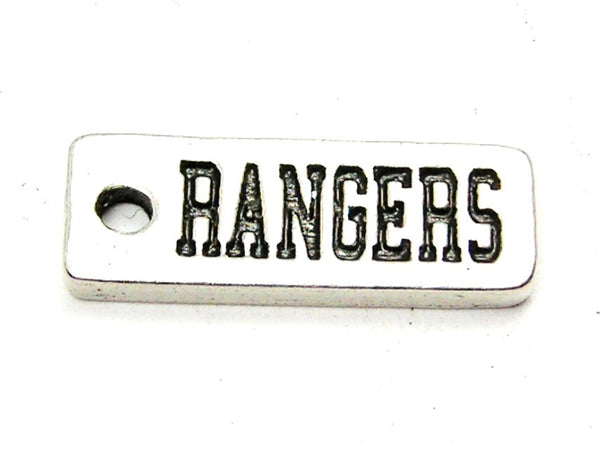 Rangers Tab Genuine American Pewter Charm