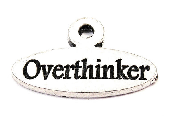 Overthinker Genuine American Pewter Charm