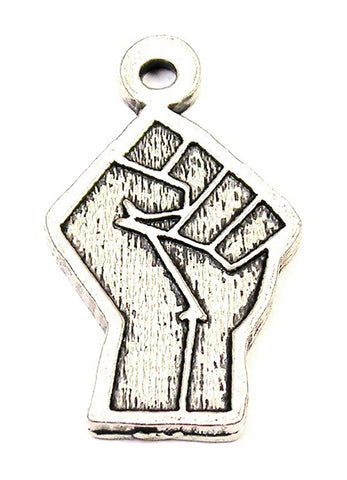 Black Lives Matter Fist Genuine American Pewter Charm