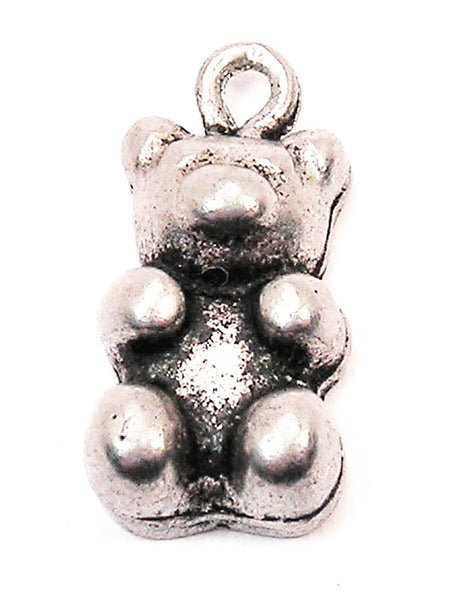 Gummy Candy Bear Genuine American Pewter Charm