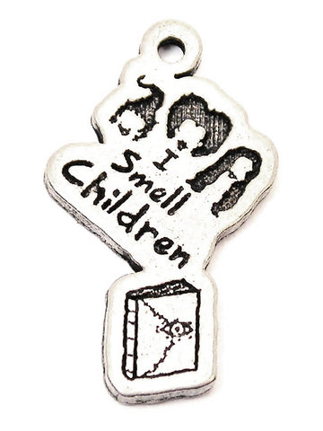 I Smell Children 3 Witches Genuine American Pewter Charm