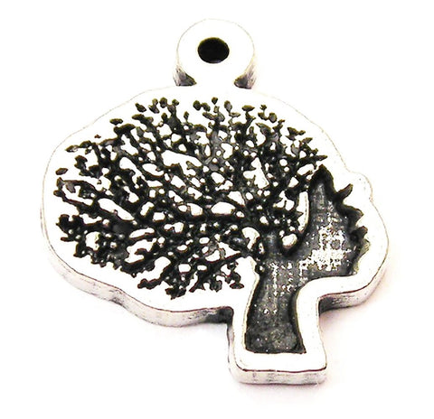 Mother Nature Genuine American Pewter Charm